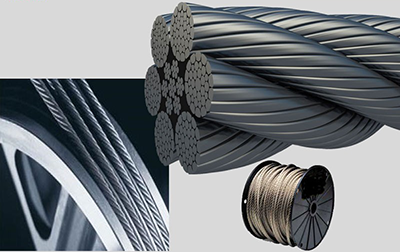 سیم بکسل یا طناب فولادی و نقش آن در صنعت